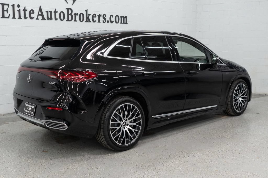Used 2024 Mercedes-Benz EQE AMG 4MATIC SUV w/ Winter Package image 39