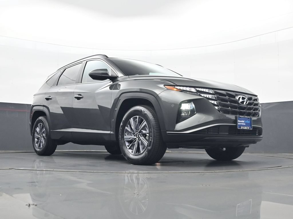 Certified 2022 Hyundai Tucson Blue w/ Cargo Package AWD/4WD image 23