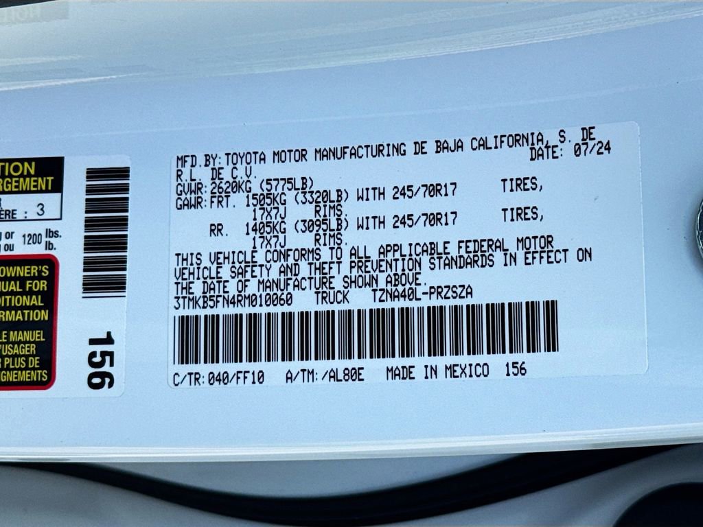Used 2024 Toyota Tacoma SR5 RWD image 28