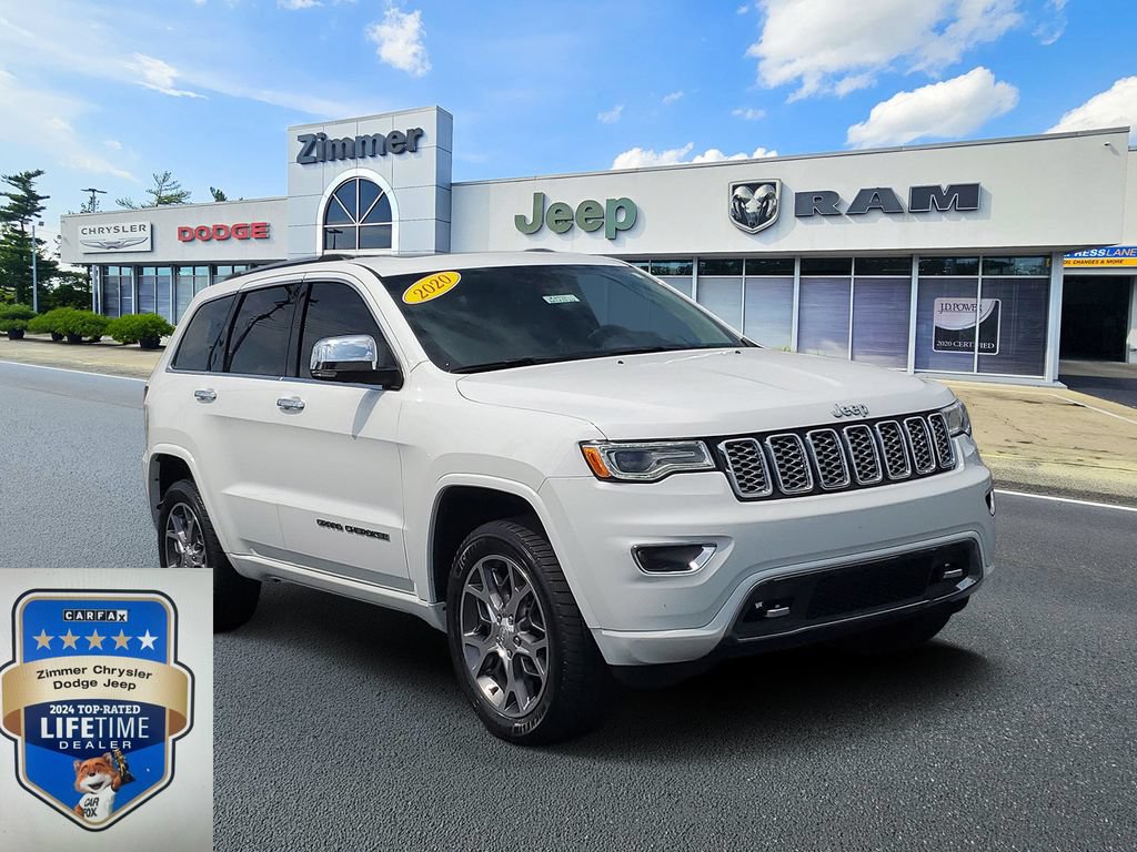 Used 2020 Jeep Grand Cherokee Overland AWD/4WD image 1