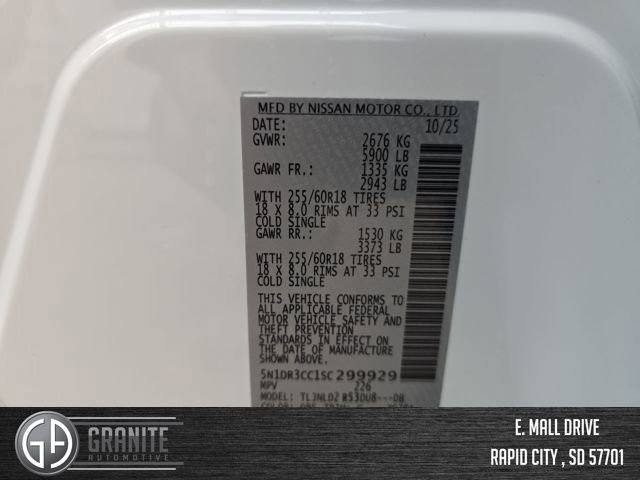 New 2025 Nissan Pathfinder SL AWD/4WD image 29