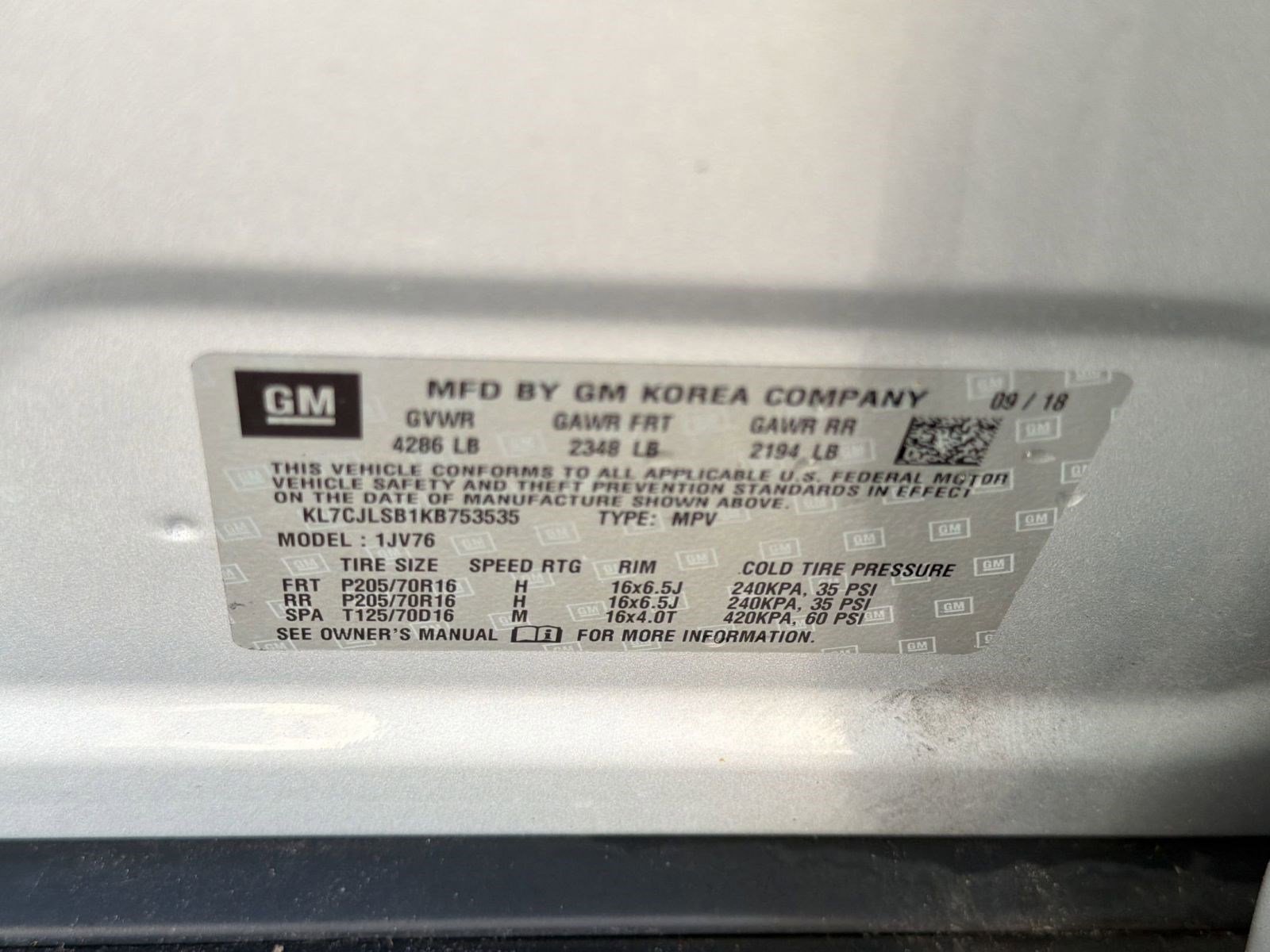 Used 2019 Chevrolet Trax LT w/ LT Convenience Package image 20