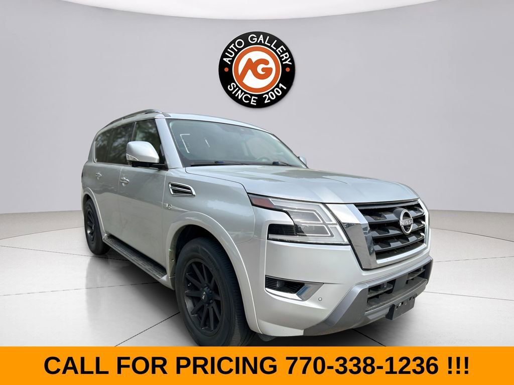 Used 2021 Nissan Armada SL w/ Captain's Chairs Package RWD video 1