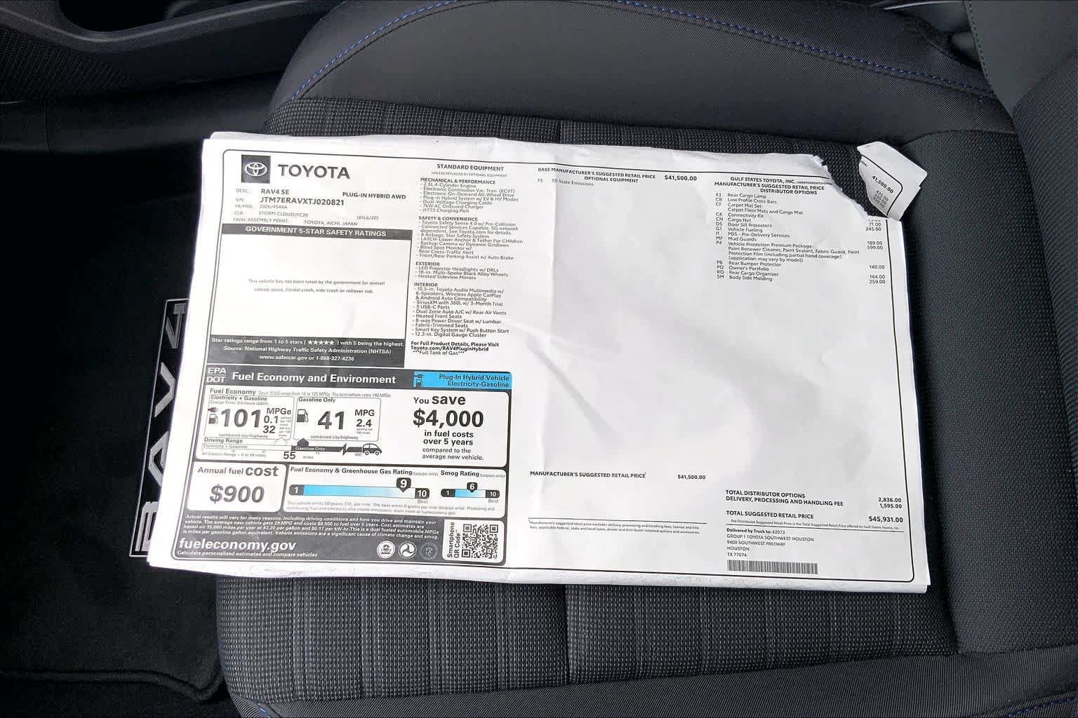 New 2026 Toyota RAV4 SE AWD/4WD image 21