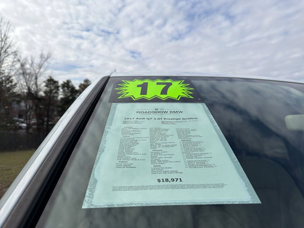 Used 2017 Audi Q7 3.0T Prestige w/ Prestige Package image 17