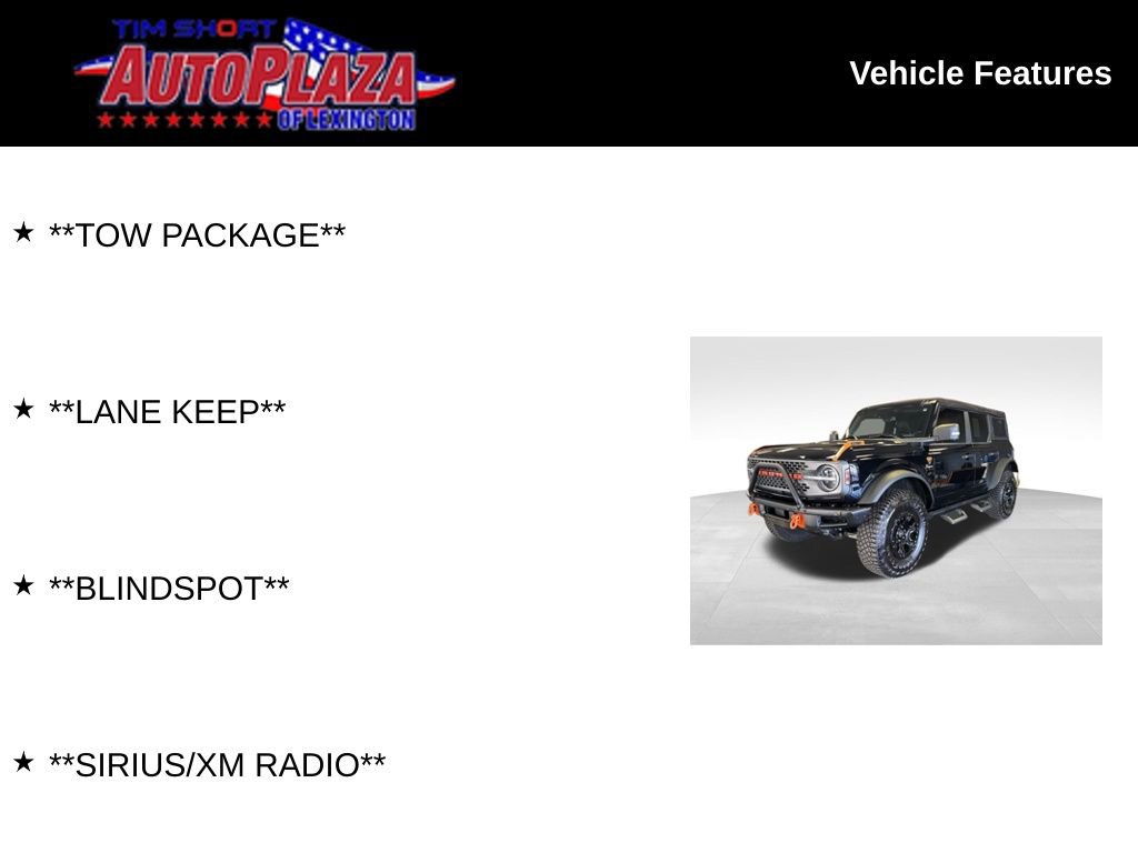 Used 2022 Ford Bronco Badlands w/ Sasquatch Package image 8