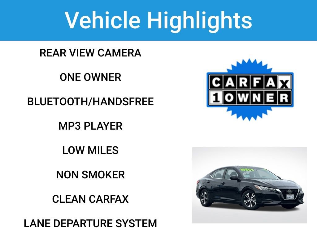 Used 2021 Nissan Sentra SV image 2