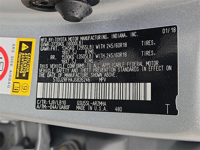 Used 2018 Toyota Highlander XLE image 27