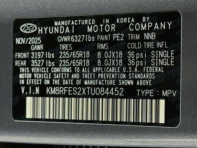 New 2026 Hyundai Palisade SE AWD/4WD image 16