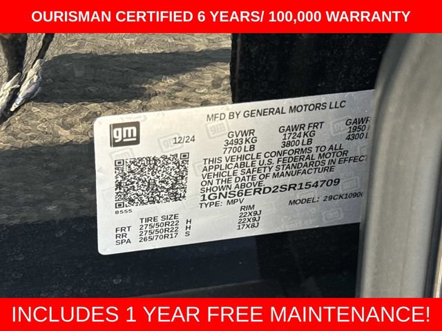 Used 2025 Chevrolet Suburban RST w/ Comfort Package AWD/4WD image 31