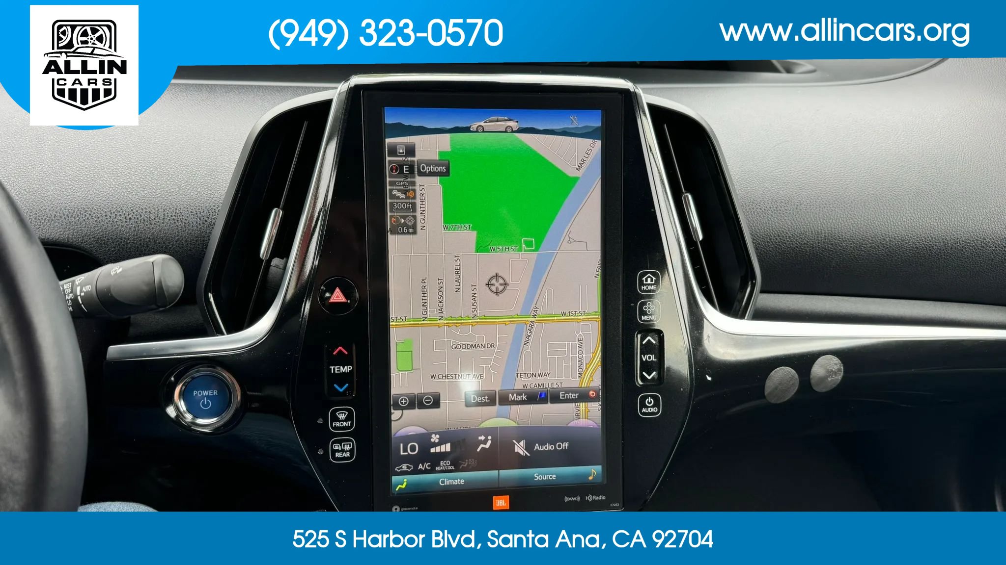 Used 2019 Toyota Prius Prime Advanced w/ Carpet Mat Package FWD image 11