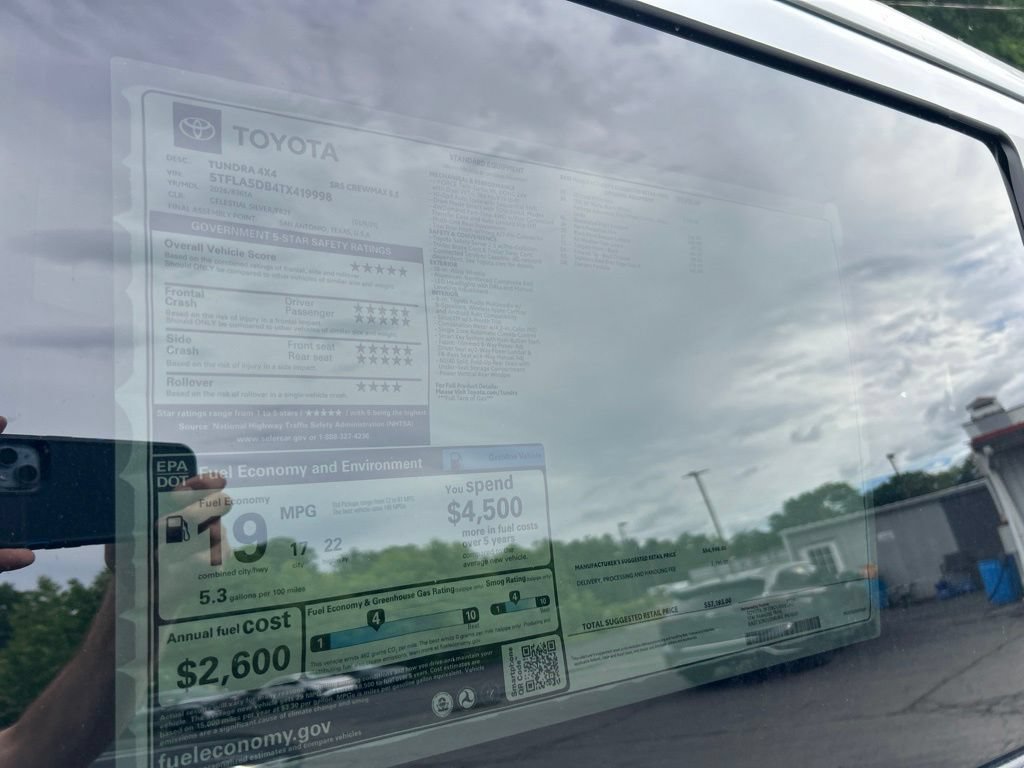 New 2026 Toyota Tundra SR5 AWD/4WD image 30
