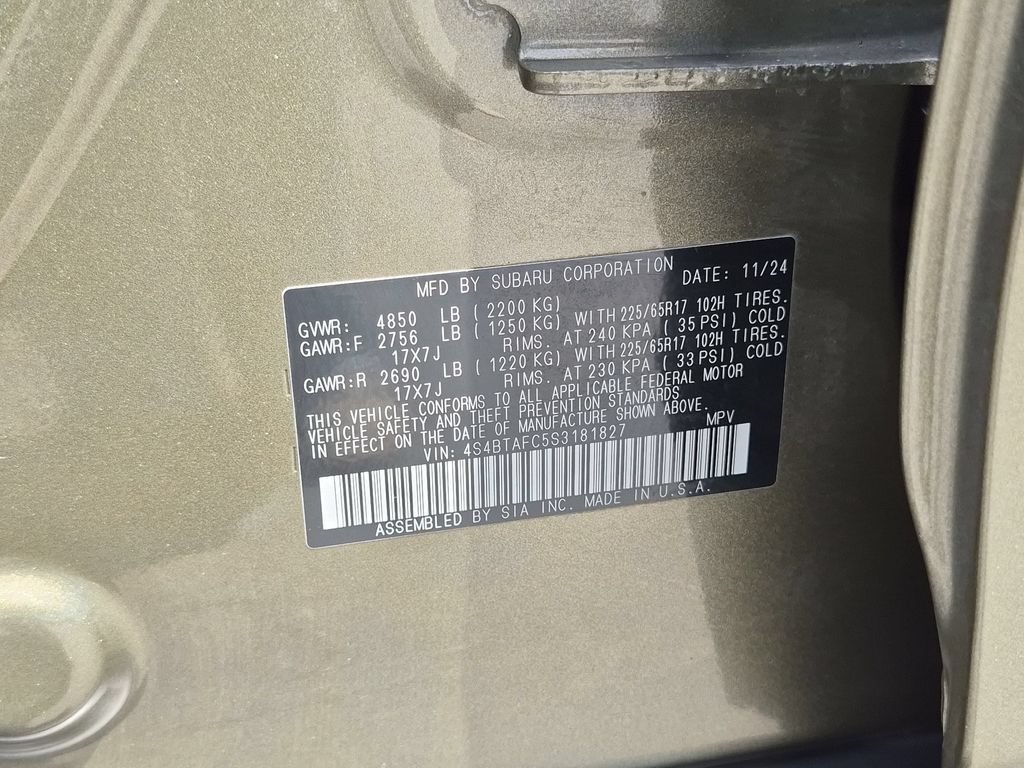 Used 2025 Subaru Outback Premium AWD/4WD image 36