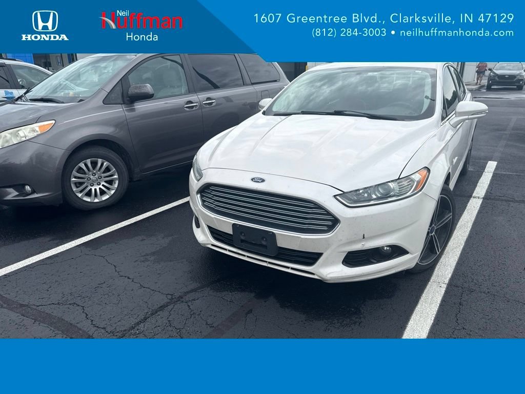 Used 2015 Ford Fusion Titanium w/ Terracotta Package FWD video 1
