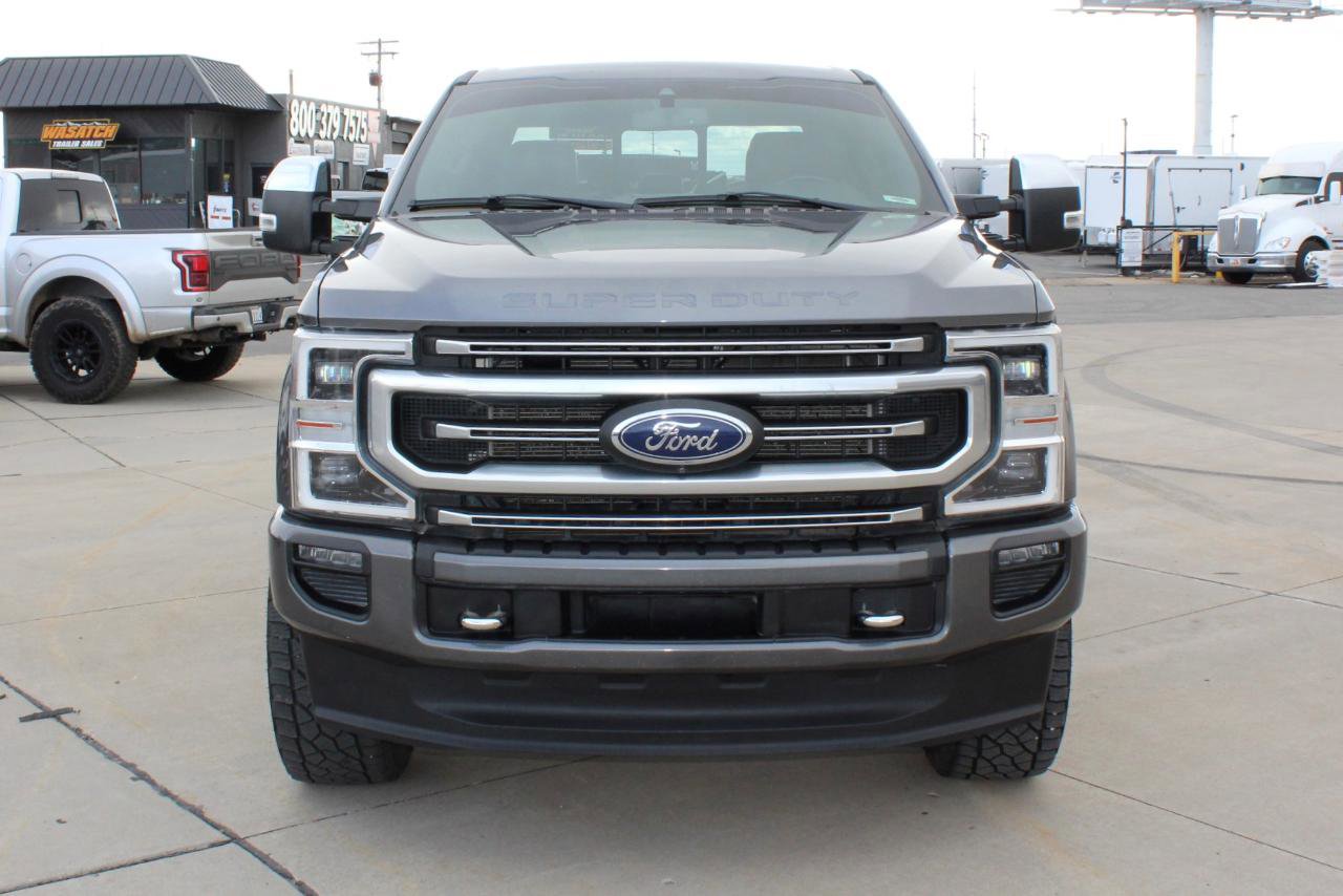 Used 2021 Ford F250 Platinum w/ FX4 Off-Road Package AWD/4WD image 3