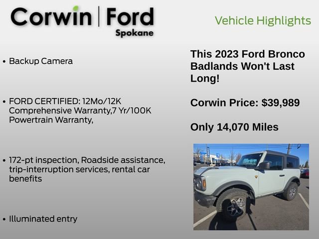 Used 2023 Ford Bronco Badlands image 6