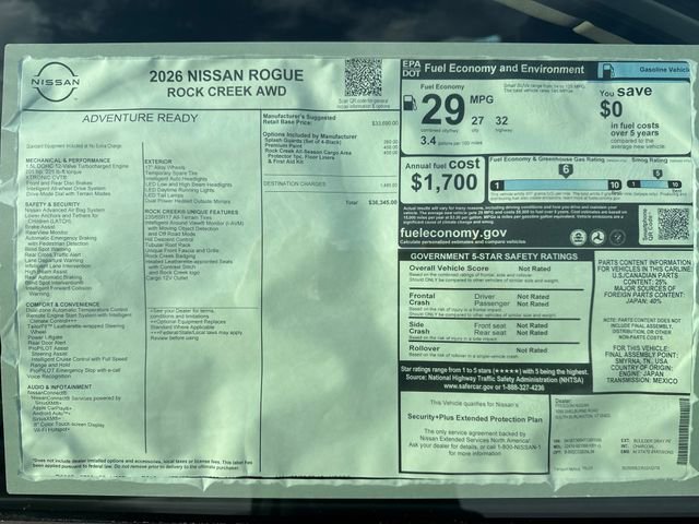 New 2026 Nissan Rogue SV image 7