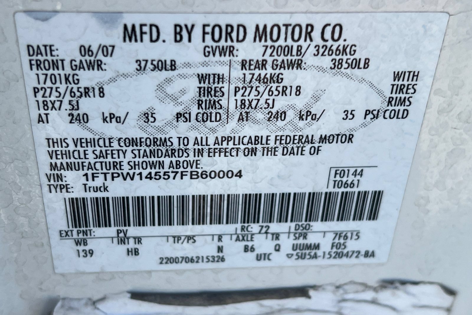 Used 2007 Ford F150 Lariat AWD/4WD image 25
