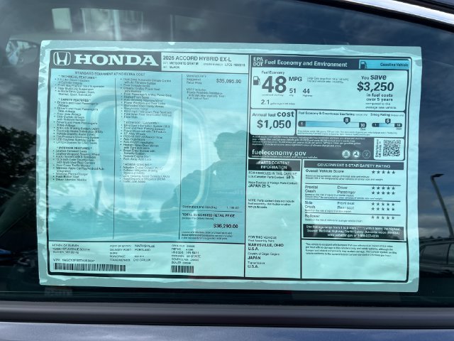 New 2026 Honda Accord EX-L image 30