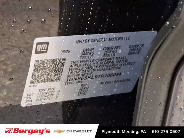 New 2026 Chevrolet Tahoe Premier AWD/4WD image 17