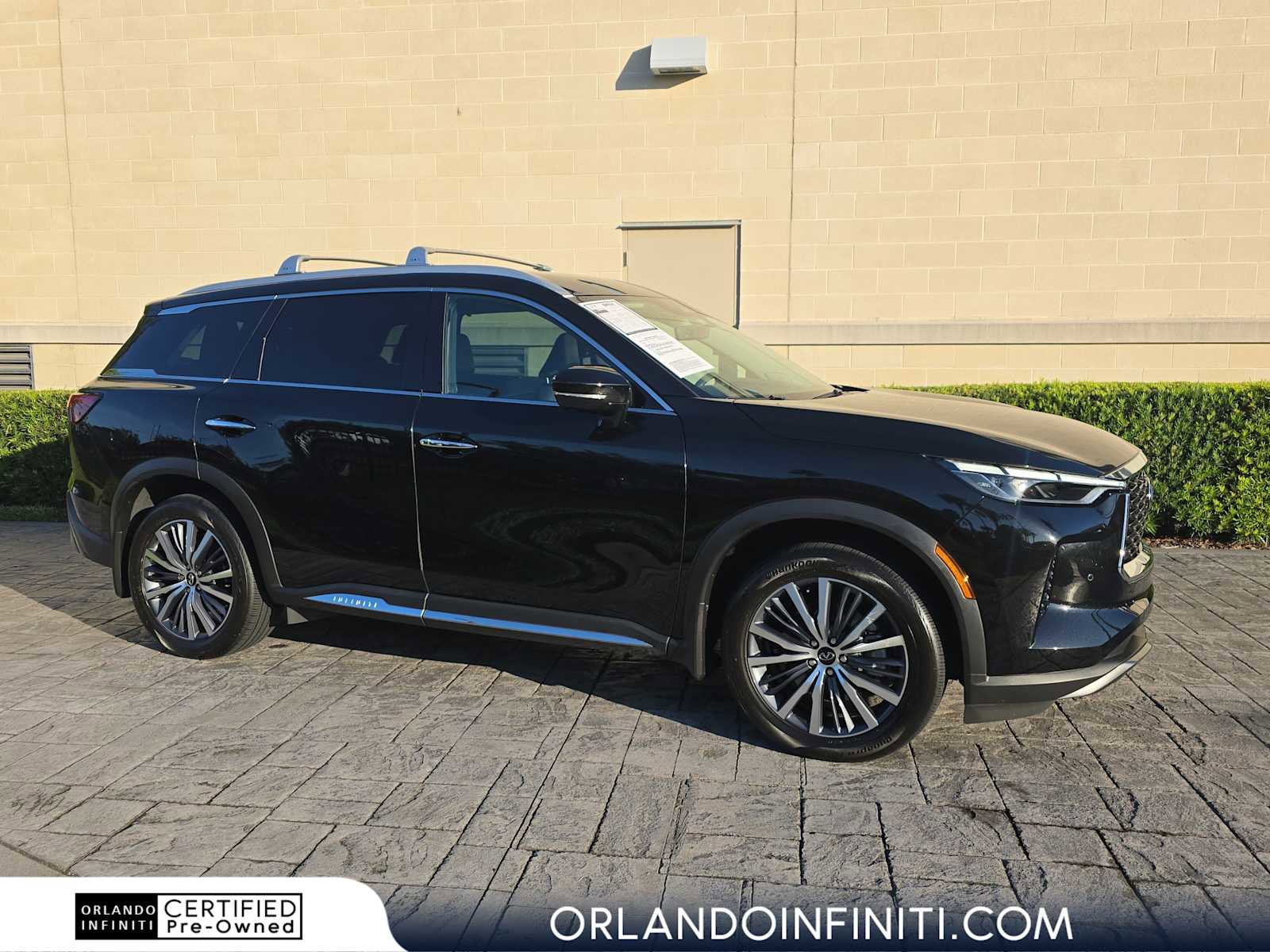 Certified 2023 INFINITI QX60 Sensory w/ Cargo Package