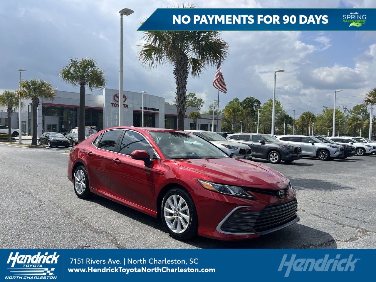 Used 2023 Toyota Camry LE FWD image 1
