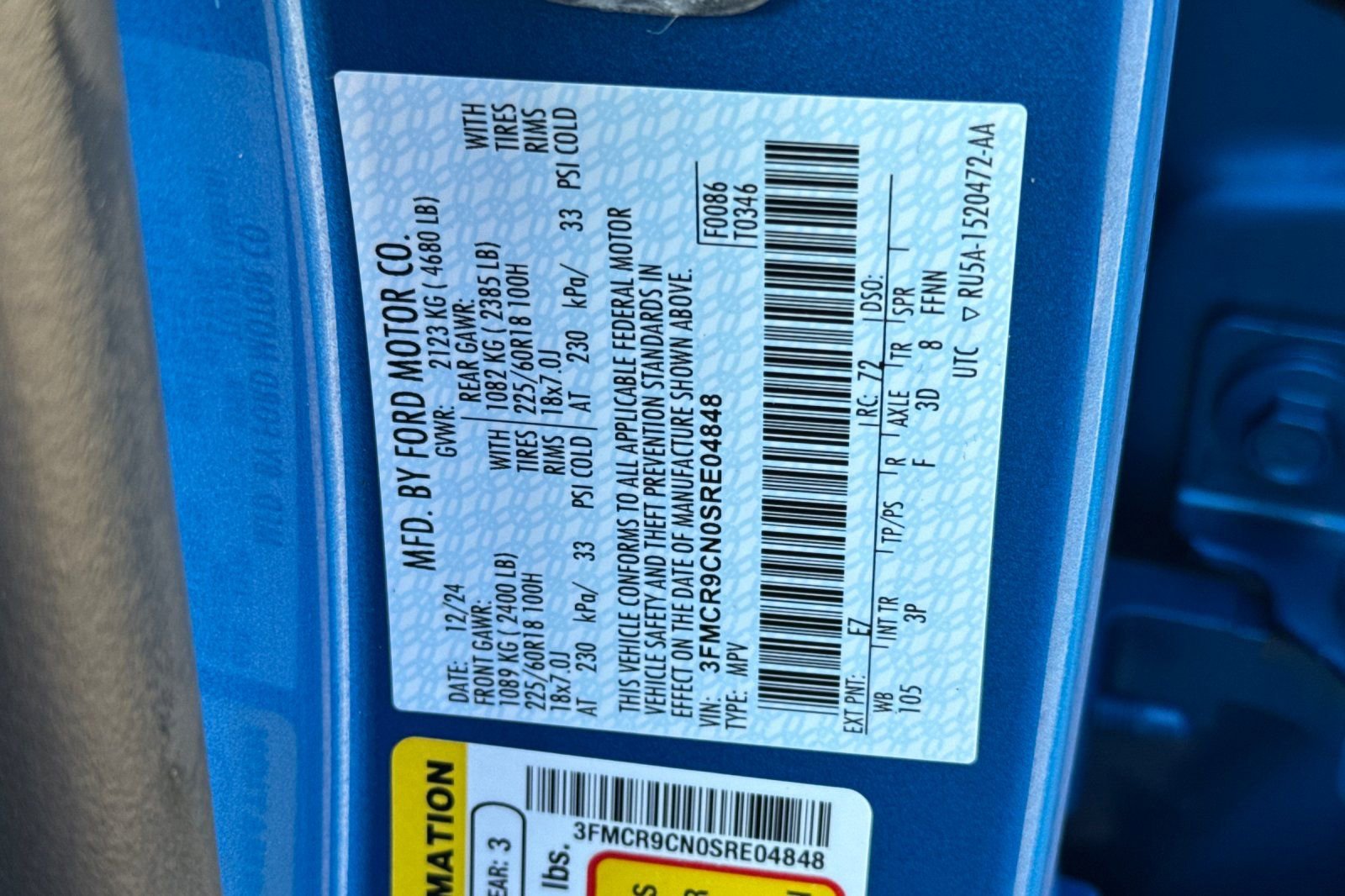 Used 2025 Ford Bronco Sport Outer Banks w/ Outer Banks Tech Package+ image 29