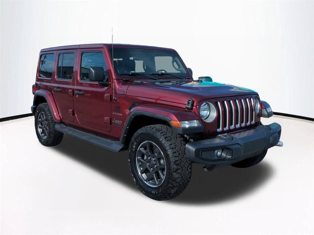 Used 2021 Jeep Wrangler Unlimited Sahara w/ Cold Weather Group AWD/4WD image 2