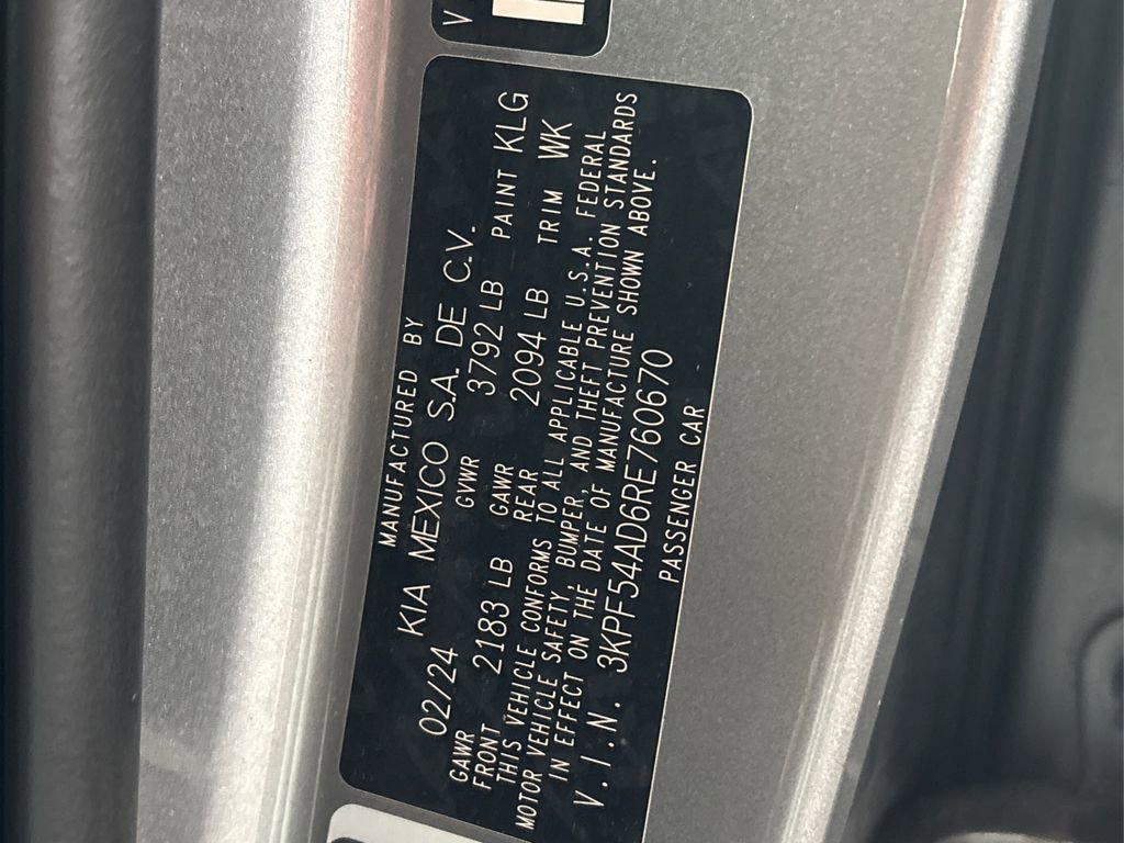 Used 2024 Kia Forte GT-Line w/ GT-Line Premium Package image 16