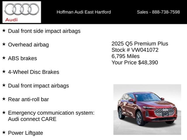 Certified 2025 Audi Q5 Premium w/ Premium Plus AWD/4WD image 24