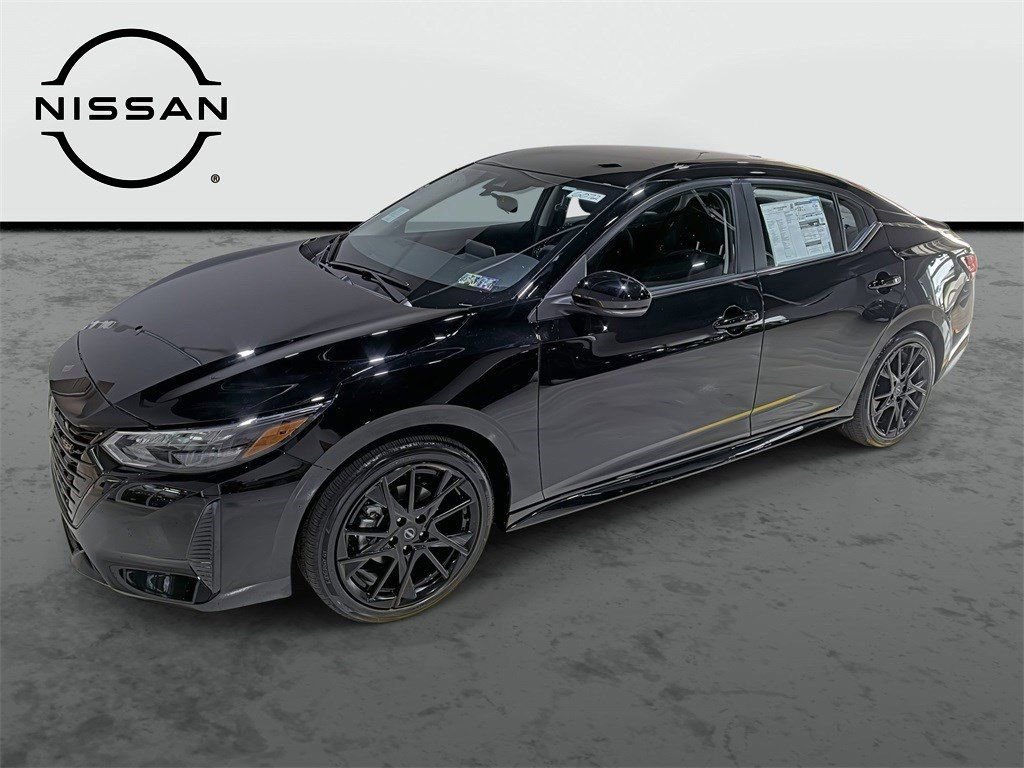 Used 2025 Nissan Sentra SR w/ Midnight Edition FWD image 1