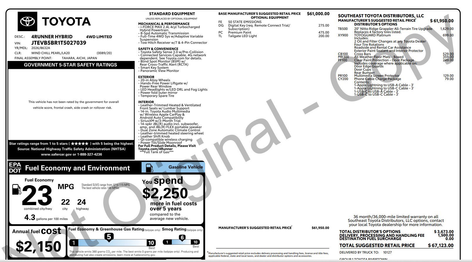 Certified 2026 Toyota 4Runner Limited image 3