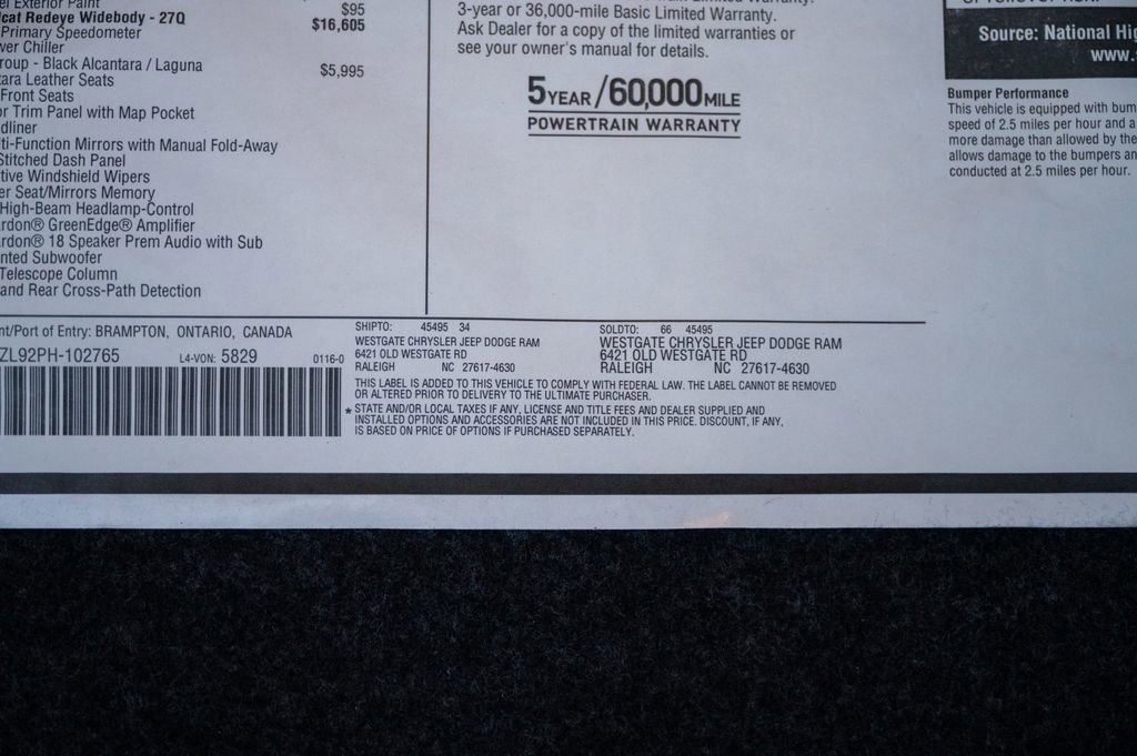 Used 2023 Dodge Challenger SRT Hellcat Redeye image 93