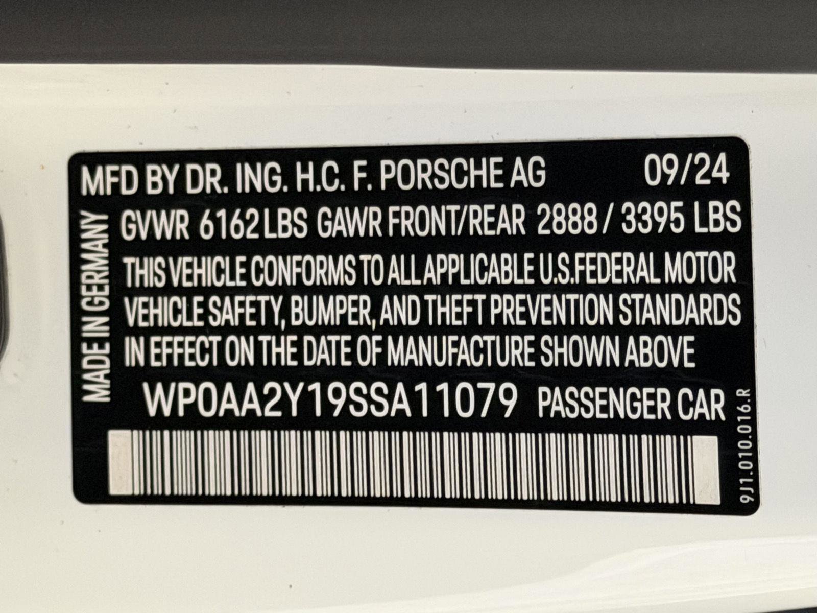 Certified 2025 Porsche Taycan image 26