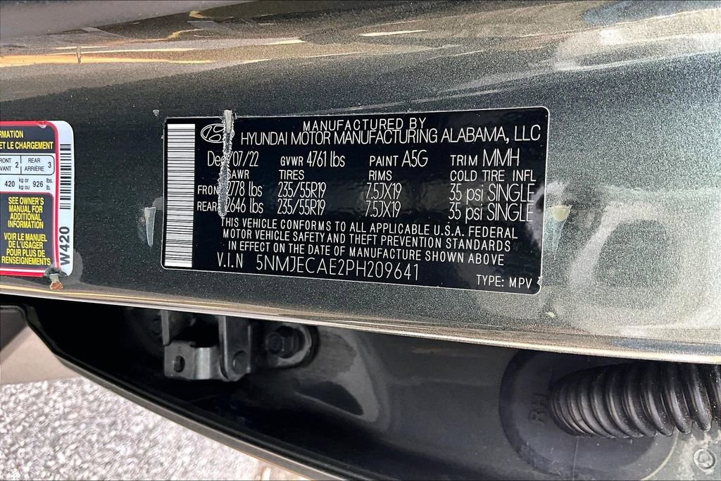 Used 2023 Hyundai Tucson Limited image 35