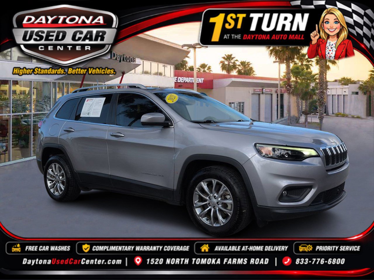 Used 2021 Jeep Cherokee Latitude Lux FWD image 1