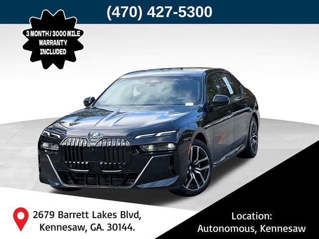 Used 2023 BMW 740i w/ Parking Assistance Package image 1