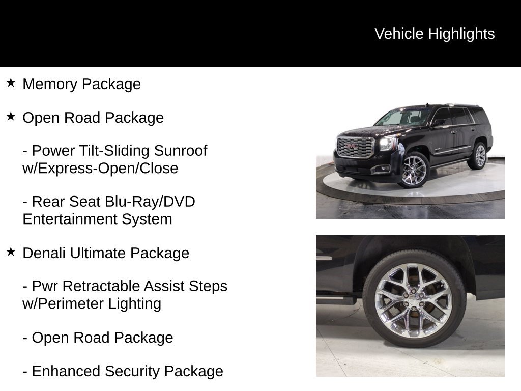Used 2019 GMC Yukon Denali w/ Denali Ultimate Package AWD/4WD image 7
