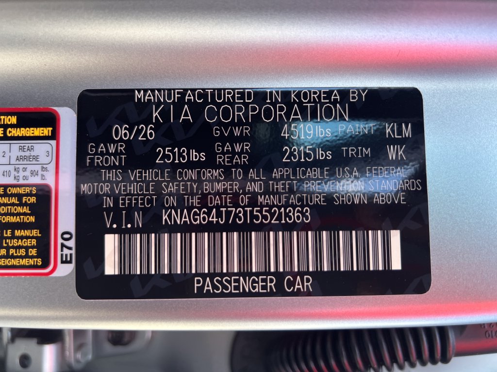 New 2026 Kia K5 GT-Line AWD/4WD image 26