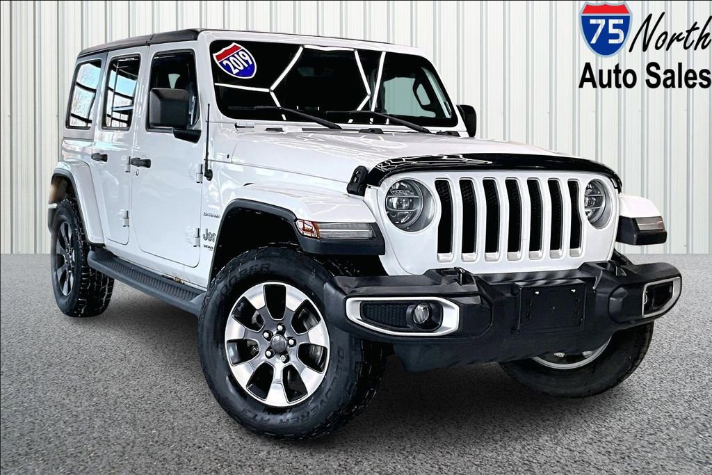 Used 2019 Jeep Wrangler Unlimited Sahara w/ Uconnect 4C Nav & Sound Group