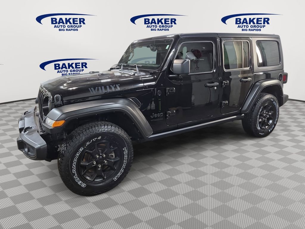 Used 2022 Jeep Wrangler Unlimited Willys image 7