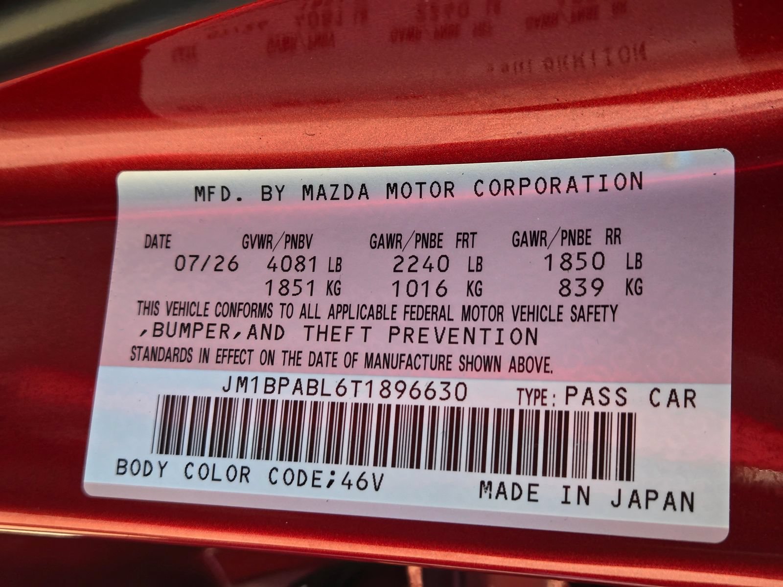 New 2026 MAZDA MAZDA3 s Sport FWD image 20