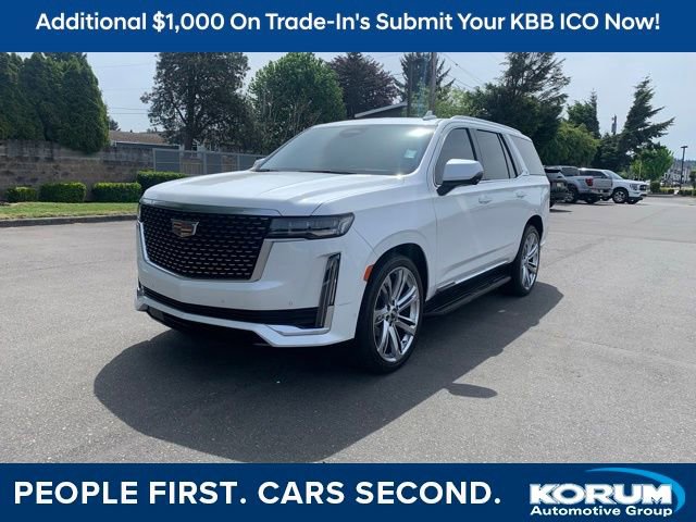 Used 2021 Cadillac Escalade Premium Luxury w/ Driver Assist Tech Package