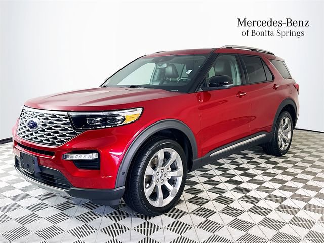 Used 2020 Ford Explorer Platinum w/ Premium Technology Package image 3