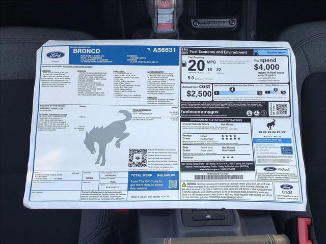 New 2026 Ford Bronco 4-Door AWD/4WD image 17