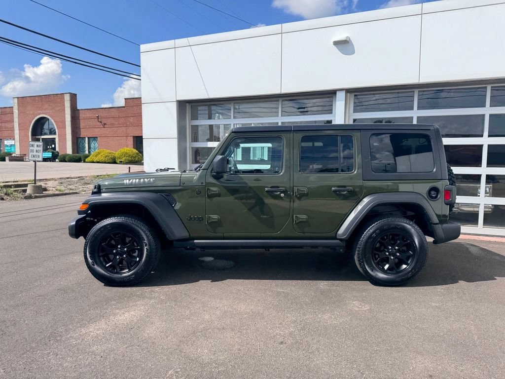 Used 2021 Jeep Wrangler Unlimited Sport AWD/4WD image 3
