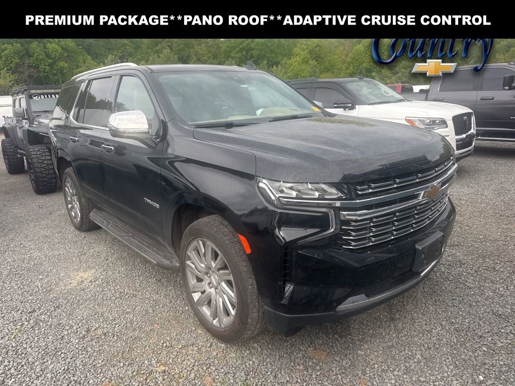 Used 2021 Chevrolet Tahoe Premier w/ Premium Package AWD/4WD image 1