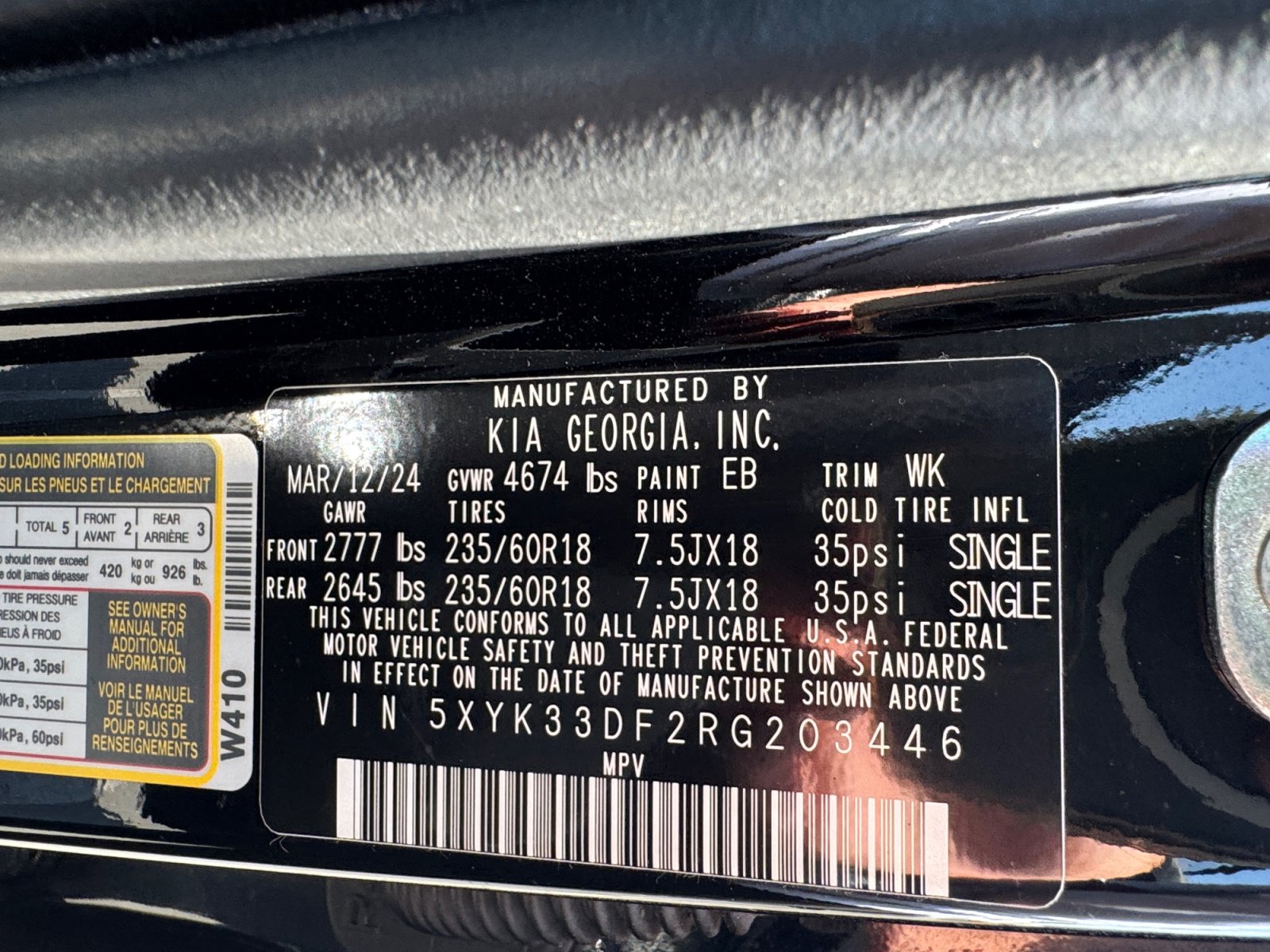 Used 2024 Kia Sportage EX FWD image 18