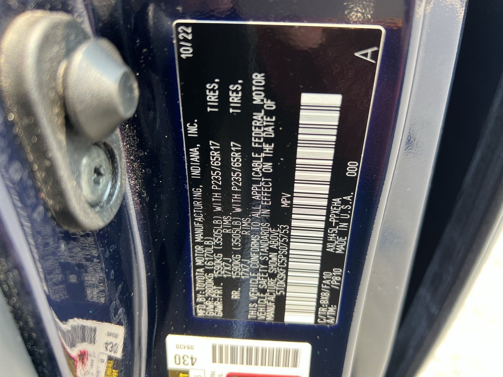 Used 2023 Toyota Sienna LE AWD/4WD image 28