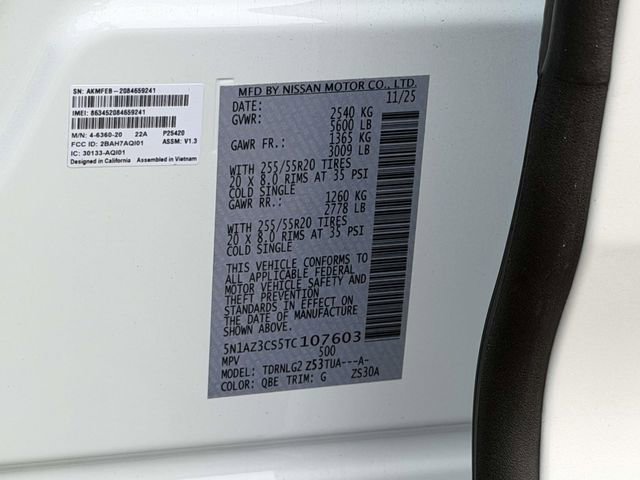 New 2026 Nissan Murano SL image 25